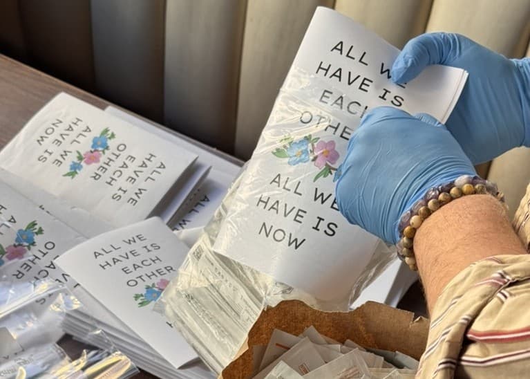 HRT Harm Reduction Toolkit supplies